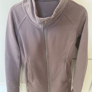 Lululemon Purple Zip-Up Hoodie